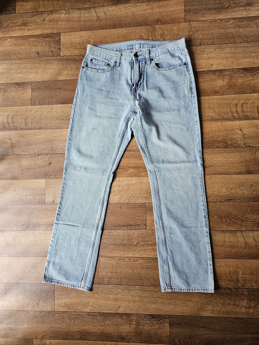 Old Navy Light Blue Straight Leg Jeans